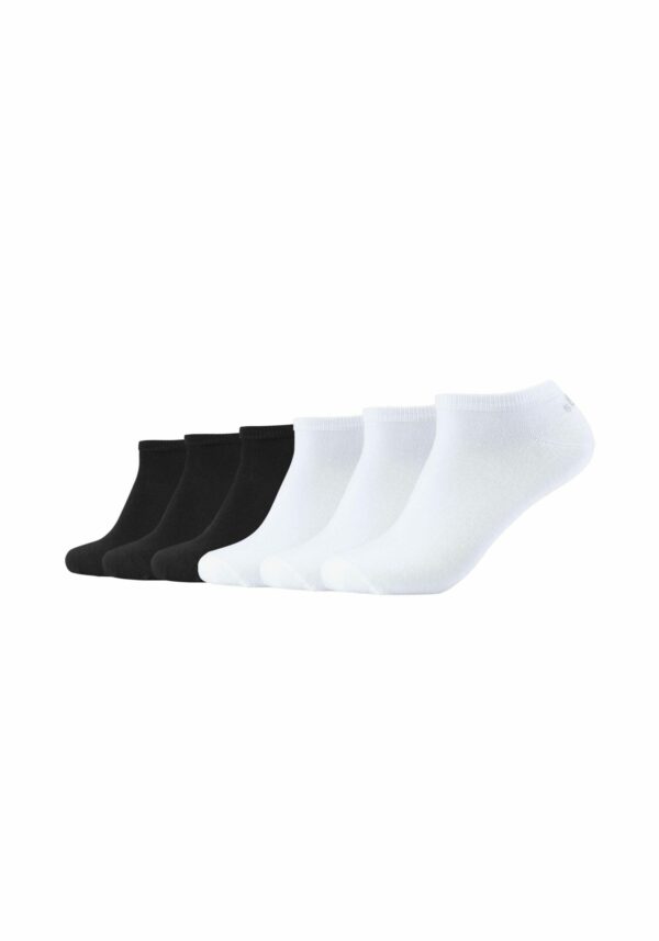 s.Oliver Sneakersocken Originals 6er Pack black white