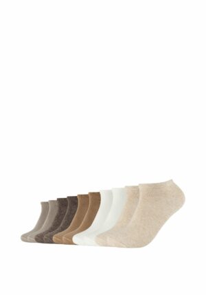 s.Oliver Sneakersocken Essentials 10er Pack nature melange