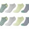s.Oliver Sneakersocken Essentials gemustert 8er Pack sea spray