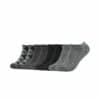 s.Oliver Sneakersocken Essentials gemustert 8er Pack black