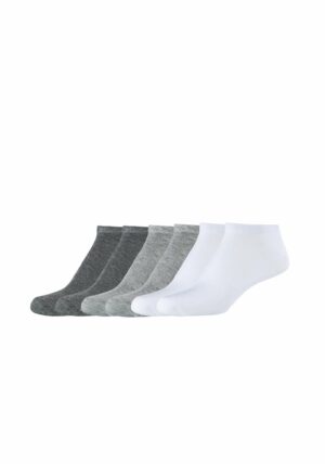 s.Oliver Sneakersocken silky touch 6er Pack white mix