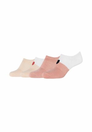 s.Oliver Sneakersocken gerippt 4er Pack mellow rose