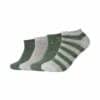 s.Oliver Sneakersocken mit Bio-Baumwolle 4er Pack sea spray