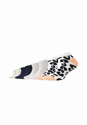 s.Oliver Kinder Sneakersocken Originals mit Bio-Baumwolle 8er Pack peach nectar