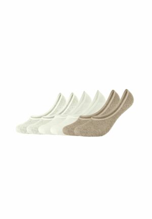 s.Oliver Füßlinge original invisible 6er Pack sand melange