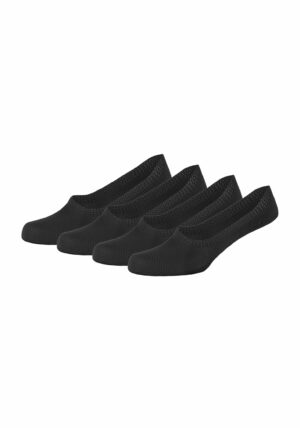 s.Oliver Füßlinge essentials laser-cut 4er Pack black