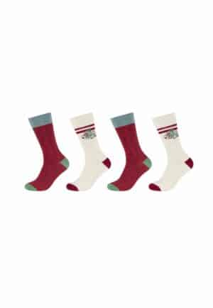 s.Oliver Socken originals x-mas in Box 4er Pack birch melange