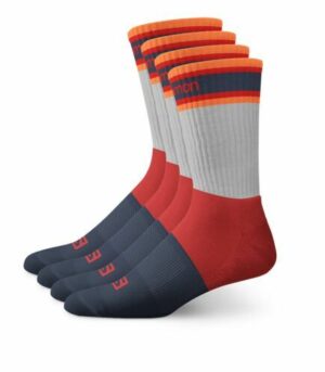 Salomon Kinder Sport Socken Cushioned 4er Pack Blue Tomato