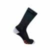 Salomon Running Socken Predict High Black Cherry Tomato