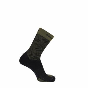 Salomon Socken hike X Ultra 1er Pack Black/Olive Night