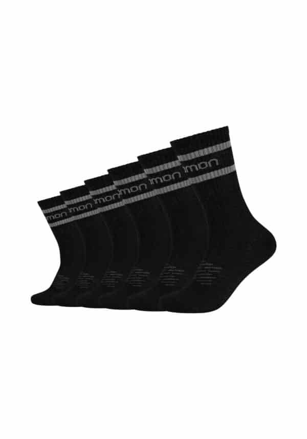 Salomon Socken mesh Ventilation Life 6er Pack Black Antra