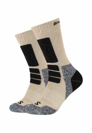 Salomon Socken hike  2er Pack Sand/Black