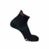 Salomon Quarter Socken running Predict 1er Pack Black Cherry Tomato