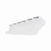 Salomon Sneaker Socken mesh Ventilation Life 6er Pack White Grey