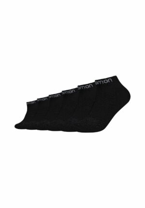 Salomon Sneaker Socken mesh Ventilation Life 6er Pack Black Antra