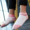 Skechers Kinder Sneakersocken Mesh Ventilation 6er Pack pink glow mix