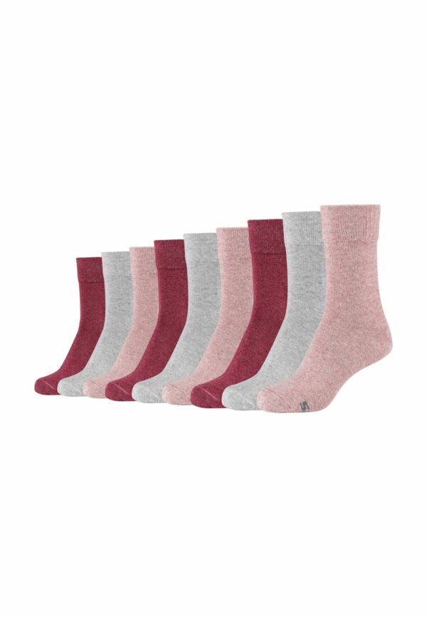 Skechers Socken Basic  9er Pack chalk pink melange