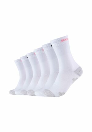 Skechers Socken Mesh Ventilation 6er Pack white mix