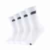 Skechers Tennis Socken Cushioned 4er Pack White