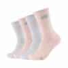 Skechers Tennis Socken Cushioned 4er Pack apricot melange