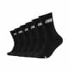 Skechers Tennis Socken Cushioned 6er Pack Black