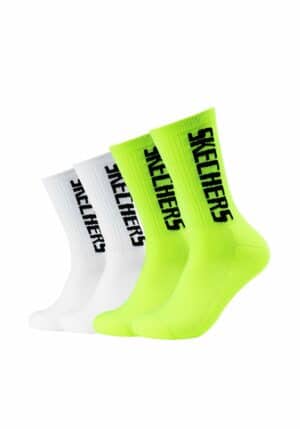 Skechers Tennis Socken Cushioned lemon glacier