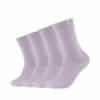 Skechers Kuschel-Socken Cozy für Damen 4er Pack orchid hush mouliné