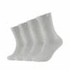Skechers Kuschel-Socken Cozy für Damen 4er Pack fog mouline