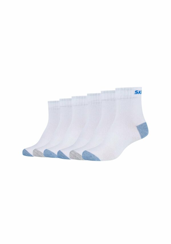 Skechers Kinder Socken Mesh Ventilation 6er Pack white