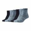 Skechers Kinder Socken Mesh Ventilation 6er Pack stone mouliné