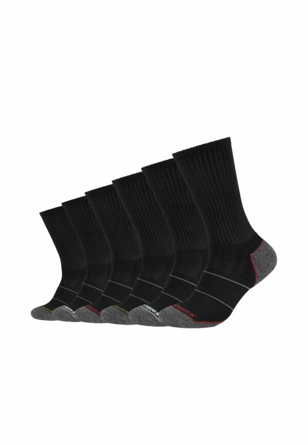 Skechers Socken Seasonal Work  6er Pack black