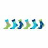 Skechers Kindersocken organic cotton wild nature 6er Pack skydiver