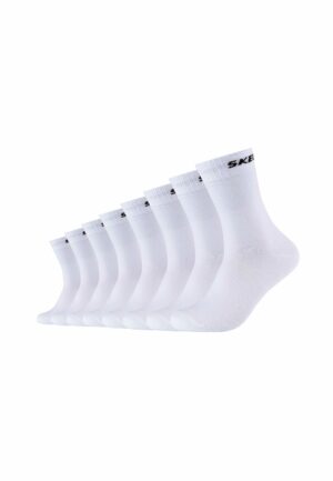 Skechers Socken Mesh Ventilation organic 8er Pack white