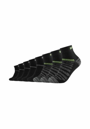 Skechers Kurzsocken Mesh Ventilation 8er Pack black mix