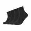 Skechers Kurzsocken Cushioned 4er Pack black