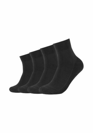 Skechers Kurzsocken Cushioned 4er Pack black