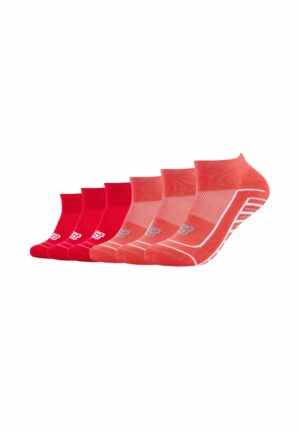 Skechers Sneakersocken Cushioned 6er Pack sun kissed coral