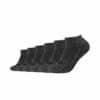 Skechers Sneakersocken Cushioned 6er Pack dark grey mouliné