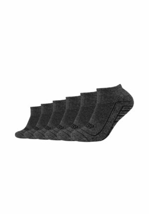 Skechers Sneakersocken Cushioned 6er Pack dark grey mouliné