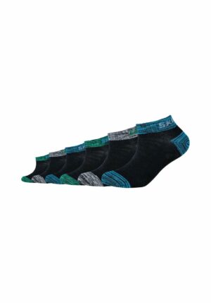 Skechers Kinder Sneakersocken Mesh Ventilation 6er Pack navy