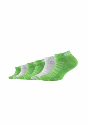 Skechers Kinder Sneakersocken Mesh Ventilation 6er Pack cactus