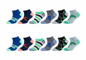 Skechers Kinder Sneakersocken Casual Fancy 12er Pack light grey mix