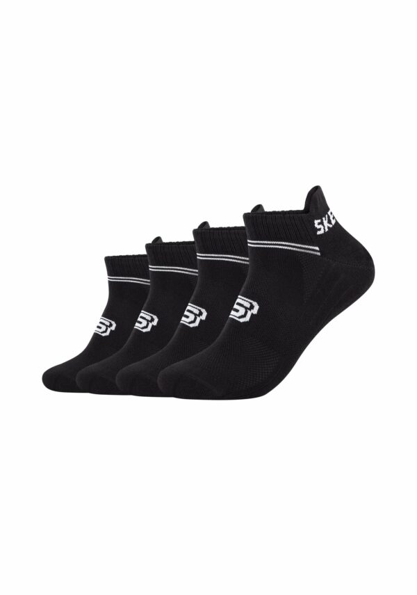Skechers Sneakersocken mesh ventilation  4er Pack black