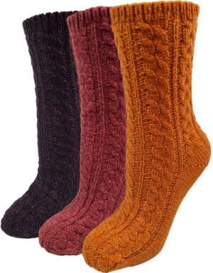 LASCANA Kuschelsocken, (Packung, 4 Paar), aus weicher und warmer Flausch- Qualität online kaufen bei