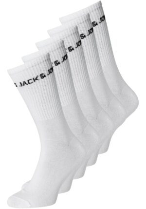 Jack & Jones Tennissocken "JACBASIC LOGO TENNIS SOCK 5 PACK NOOS"