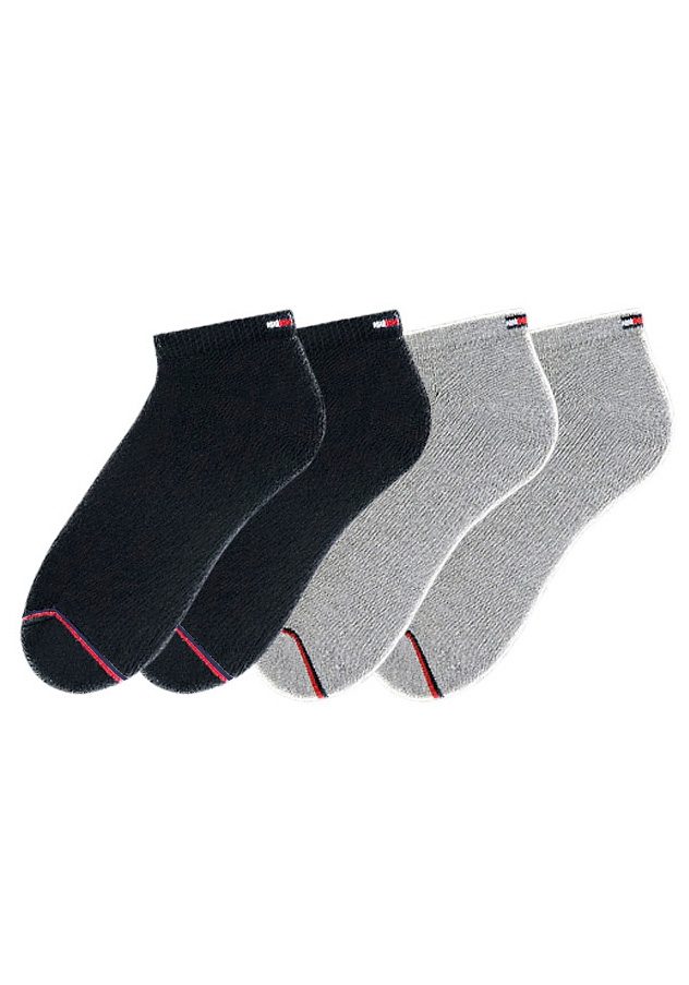 Tommy Hilfiger Sneakersocken, (4 Paar), mit Fußfrotteé online kaufen bei