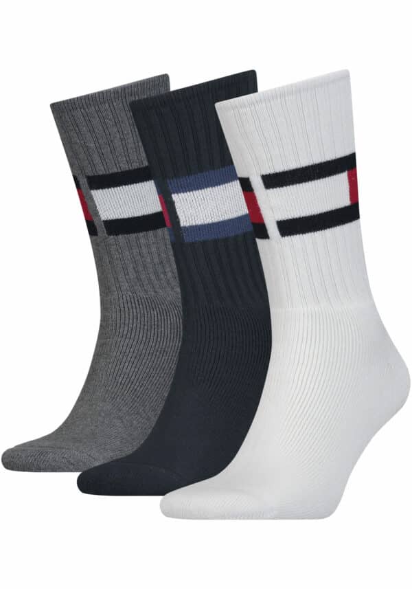 Tommy Hilfiger Sportsocken "TH Crew Socks 3-pack"